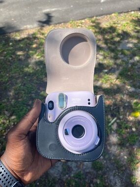 Instax Mini 11 Instant Camera - Lavender with Black Case